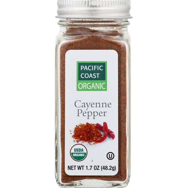 PACIFIC COAST ORGANIC Cayenne Pepper hero