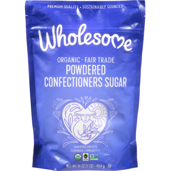 Baking Ingredients Wholesome Confectioners Sugar, Organic, Powdered hero