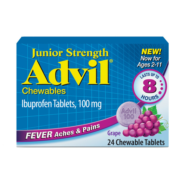 Baby First Aid & Vitamins Advil Junior Pain Reliever and Fever Reducer hero