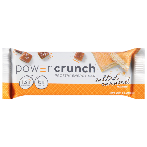 Energy & Granola Bars Power Crunch Protein Energy Bar, Salted Caramel Flavored hero