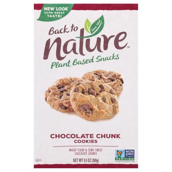 Cookies & Cakes Back to Nature Cookies, Chocolate Chunk hero