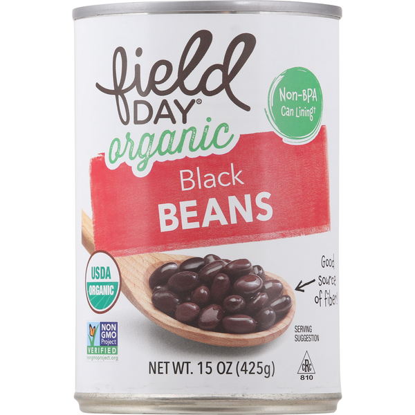 Canned Meals & Beans FIELD DAY Organic Black Beans hero