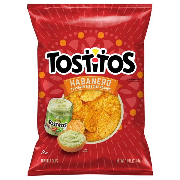 Preserved Dips & Spreads Tostitos Tortilla Chips, Habanero hero