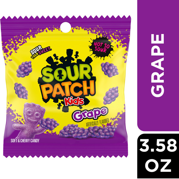 Sour Patch Kids Grape Soft & Chewy Candy hero