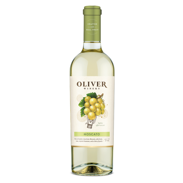 White Wine Oliver Winery Moscato hero