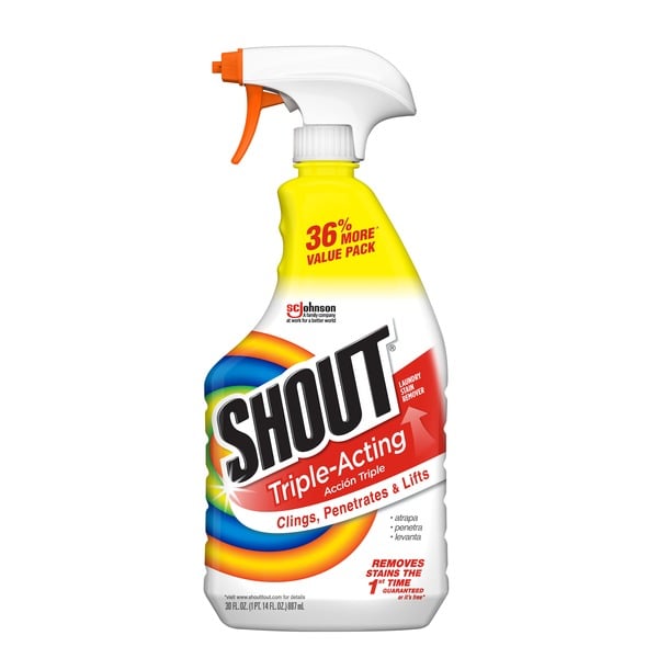 Laundry Care Shout Stain Remover hero