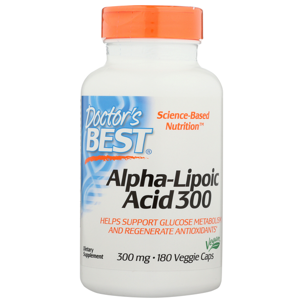 Vitamins & Supplements Doctor’s Best Alpha-Lipoic Acid 300 hero