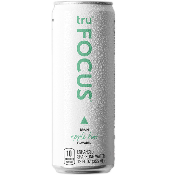 Energy & Sports Drinks Tru Focus Seltzer, Apple Kiwi, Enhanced Sparkling Drink hero