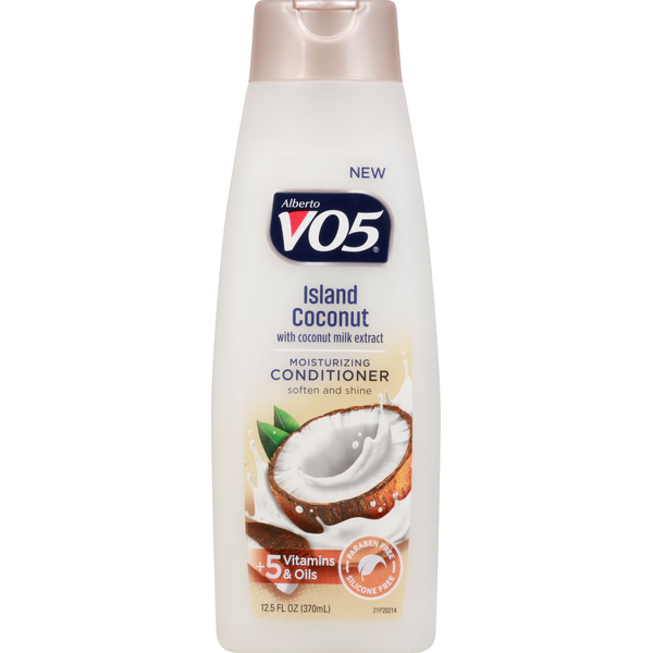 Hair Care Alberto VO5 Island Coconut with Coconut Milk Extract Moisturizing Conditioner hero