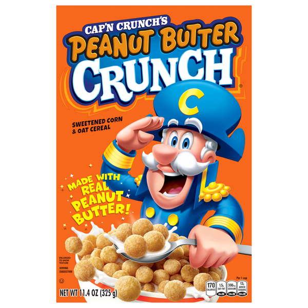 Cap'N Crunch Cereal, Peanut Butter Crunch hero