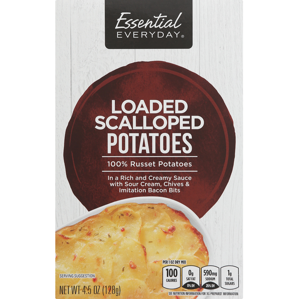 Instant Foods Essential Everyday Potatoes, Loaded Scalloped hero