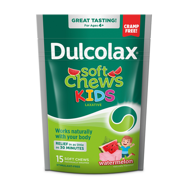 Digestion Dulcolax Kids Saline Laxative Soft Chews, Watermelon Flavor hero