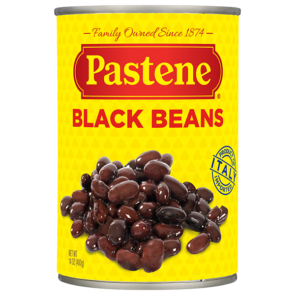 Canned Meals & Beans Pastene Black Beans hero