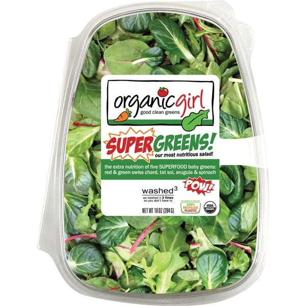 Packaged Vegetables & Fruits Organic Girl Super Greens! hero