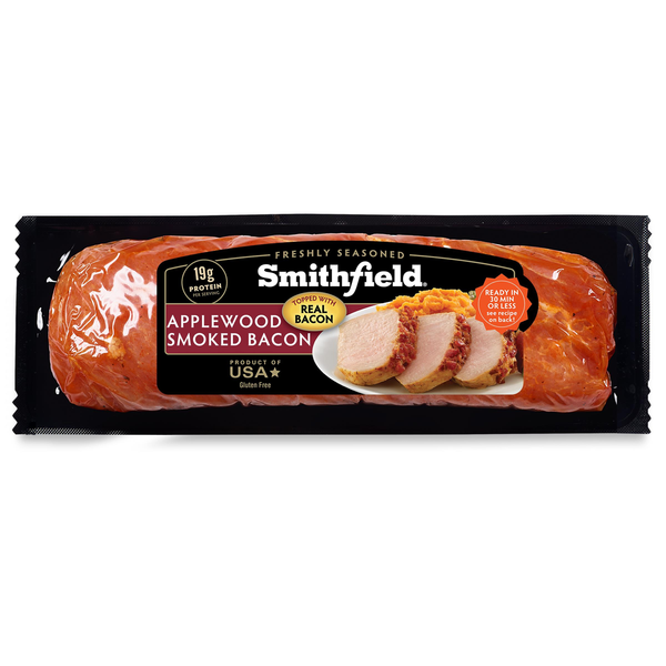 Packaged Meat Smithfield Applewood Smoked Bacon Marinated Loin Filet hero