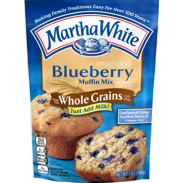 Doughs, Gelatins & Bake Mixes Martha White Muffin Mix, Blueberry hero