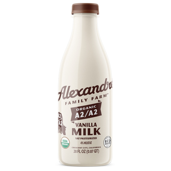 Milk Alexandre Family Farm Certified Regenerative Organic A2/A2 Vanilla Milk hero