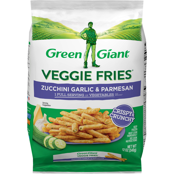 Frozen Appetizers & Sides Green Giant Veggie Fries Zucchini Garlic & Parmesan, Frozen Side Dish hero