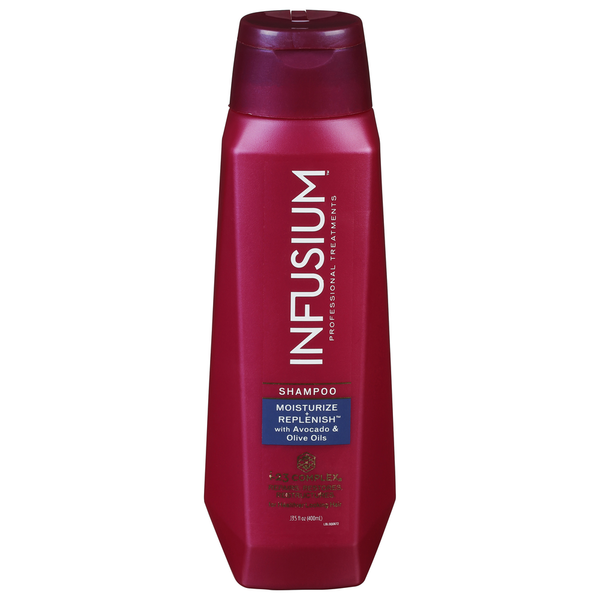 Hair Care Infusium Shampoo, Moisturize + Replenish hero