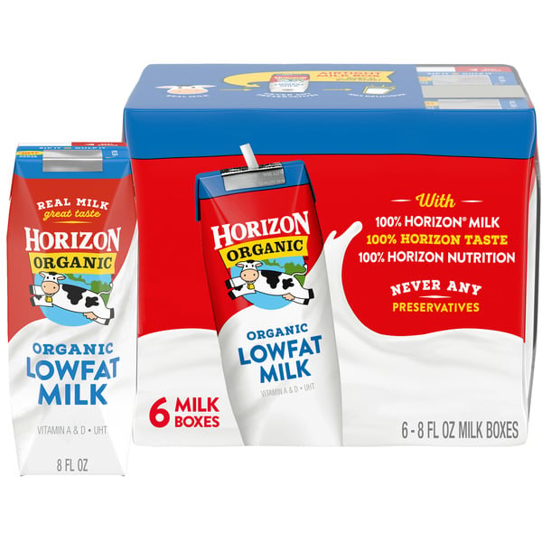 Non-Refrigerated Milk Horizon Organic Lowfat Milk hero