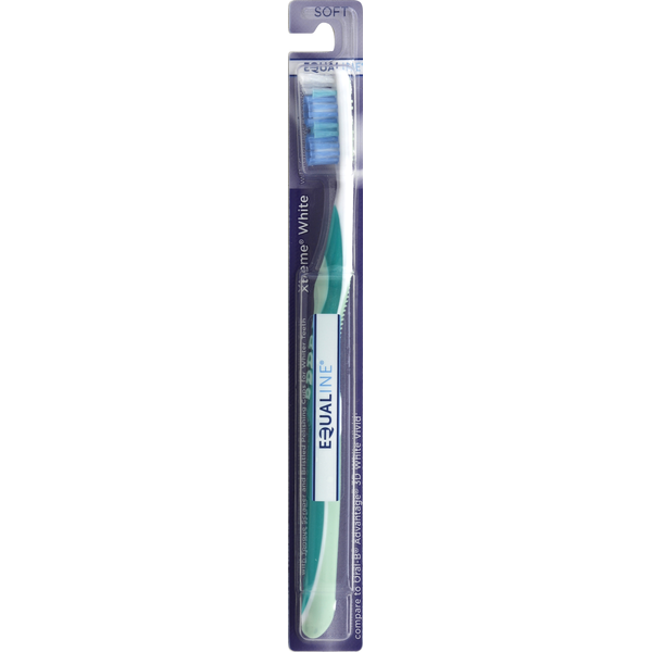 Oral Hygiene Equaline Toothbrush, Xtreme White, Soft hero