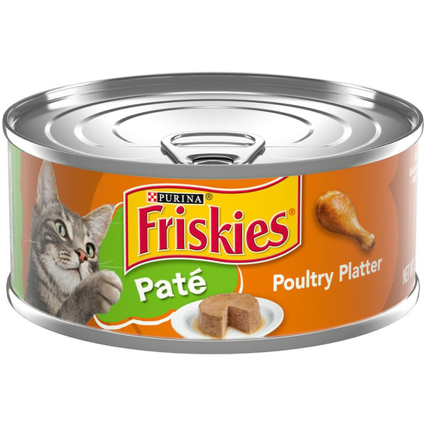 Cat Food & Care Purina Friskies Pate Wet Cat Food, Poultry Platter hero