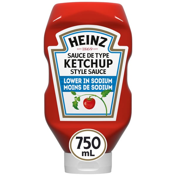 Condiments Heinz Tomato Ketchup Low Sodium hero