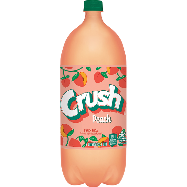 Soft Drinks Crush Peach Soda hero