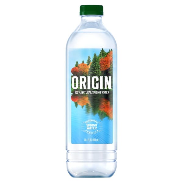 Water, Seltzer & Sparkling Water Origin 100% Natural Spring Water hero