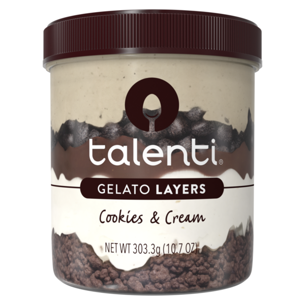 Ice Cream & Ice Talenti Gelato Layers Cookies and Cream hero