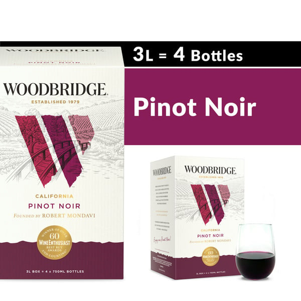 Red Wines Woodbridge Pinot Noir Red Wine Box hero