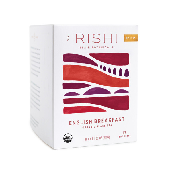 Tea Rishi Tea & Botanicals English Breakfast, Tea Sachets hero