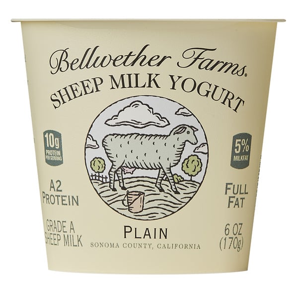 Yogurt Bellwether Farms Sheep Milk Yogurt, Plain hero