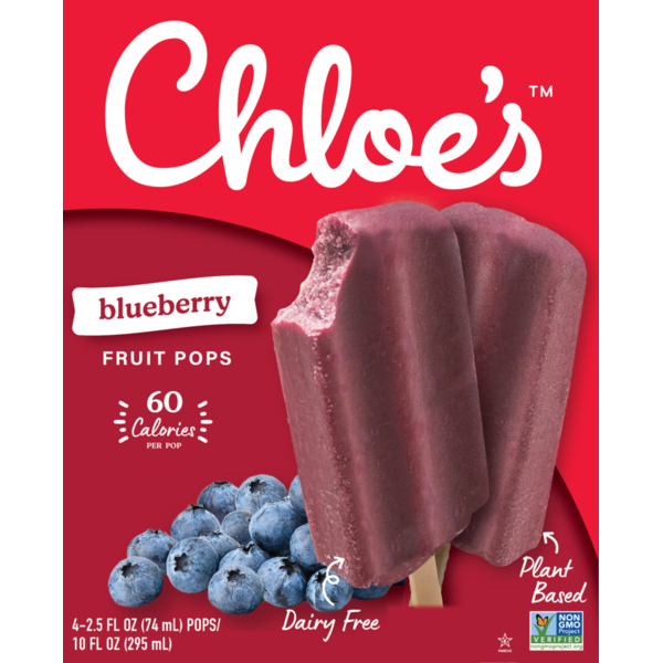 Ice Cream & Ice Chloe's Blueberry Pops hero