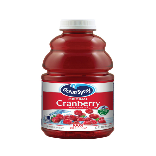 Juice & Nectar (Shelf-Stable) Ocean Spray 3Cranberry Juice Cocktail hero