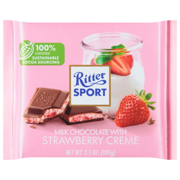 Refrigerated Pudding & Desserts Ritter Sport Milk Chocolate hero