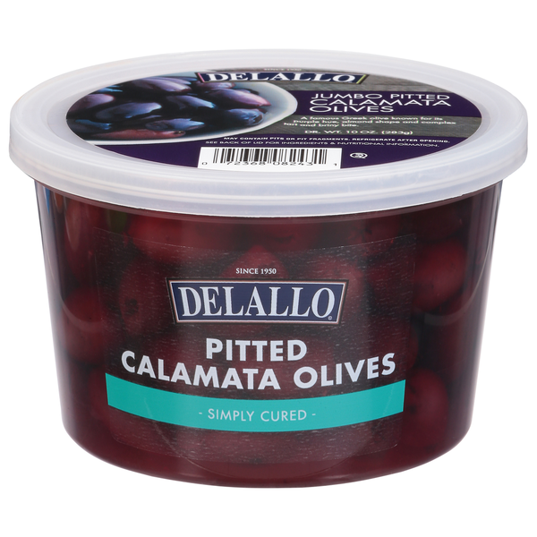 Pickled Goods & Olives DeLallo Olives, Calamata, Pitted, Jumbo hero