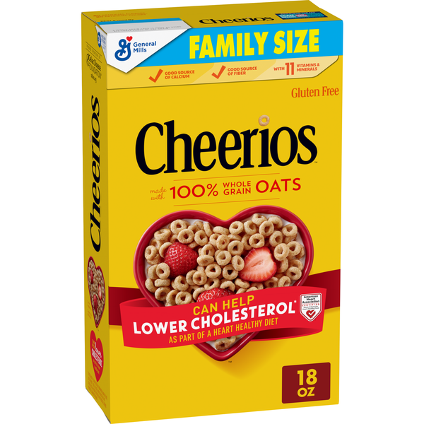 Cheerios Heart Healthy Gluten Free Breakfast Cereal hero