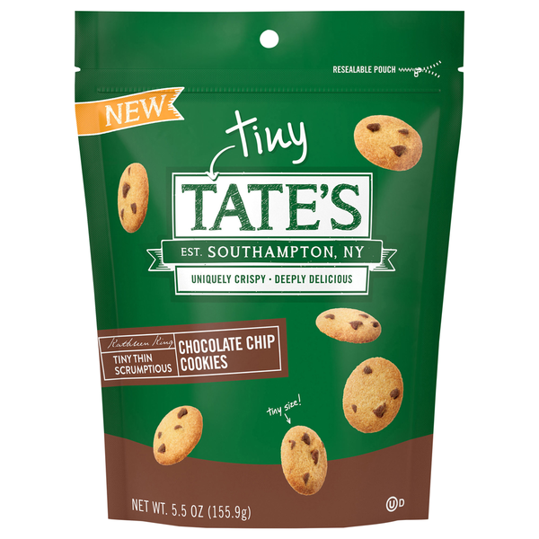 Tate's Bake Shop Cookies, Chocolate Chip, Tiny hero