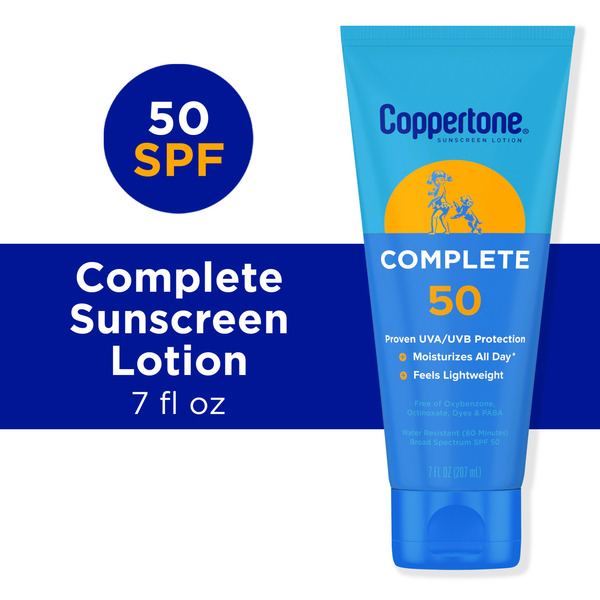 Body Lotions & Soap Coppertone Sunscreen Lotion, SPF 50 hero