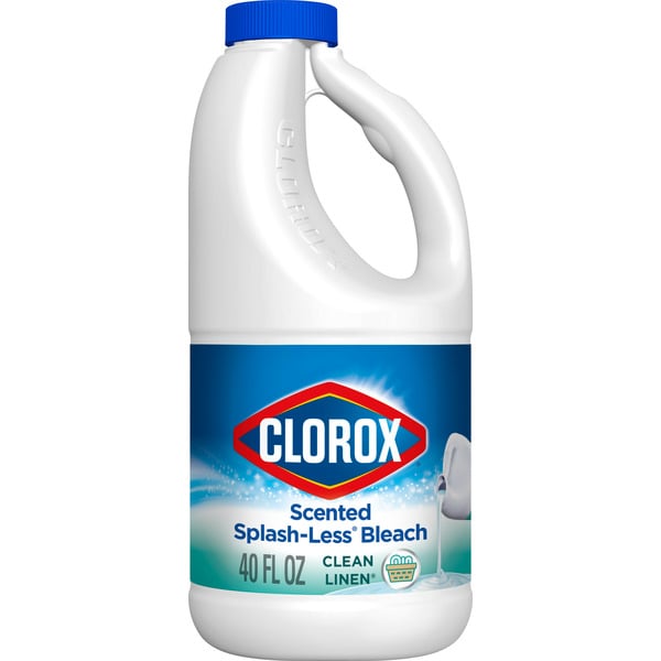 Cleaning Products and Supplies Clorox Splash-Less Bleach, Clean Linen® hero