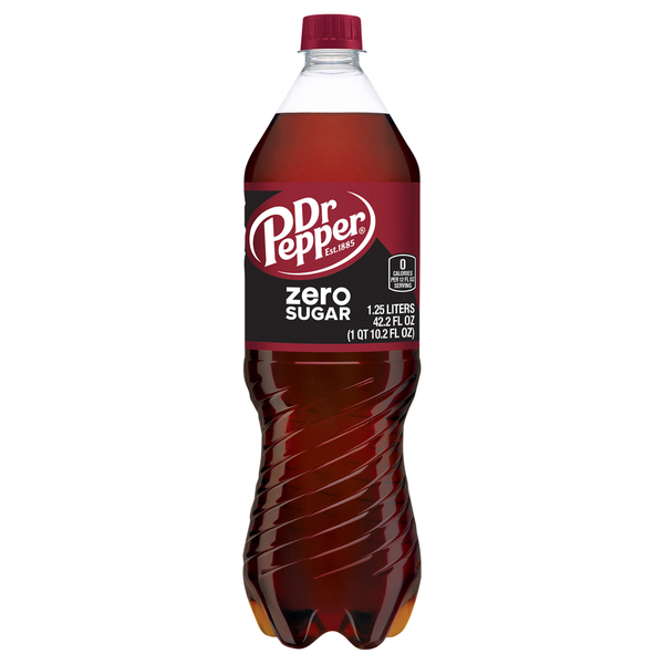 Soft Drinks Dr Pepper Soda, Zero Sugar hero