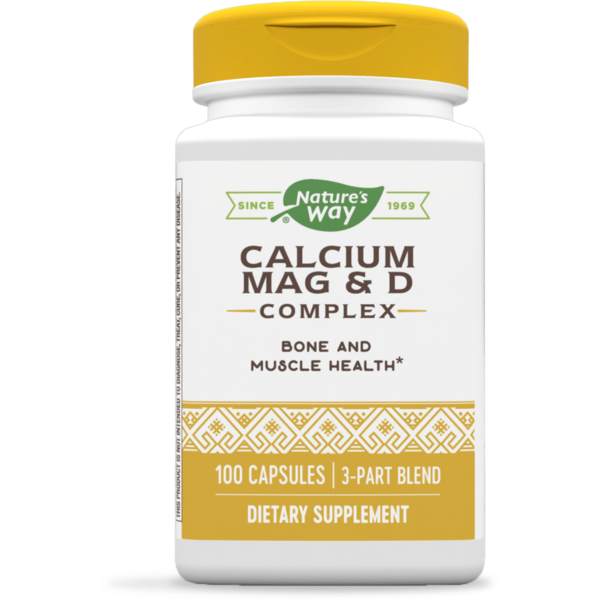 Vitamins & Supplements Nature's Way Calcium-Magnesium-Vitamin D hero