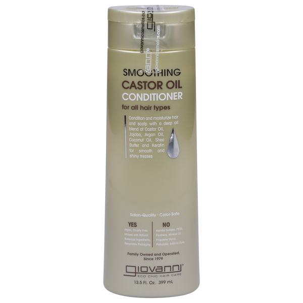 Hair Care Giovanni Conditioner, Smoothing, Castor Oil hero