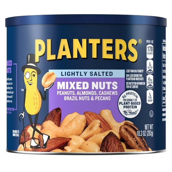 Nuts, Seeds & Dried Fruit Planters Lightly Salted Mixed Nuts hero