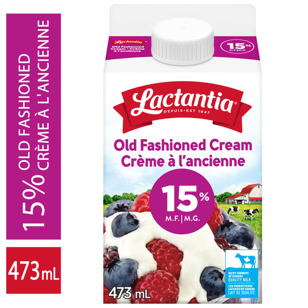 Cream Lactantia Old Fashioned Cream 15 % hero