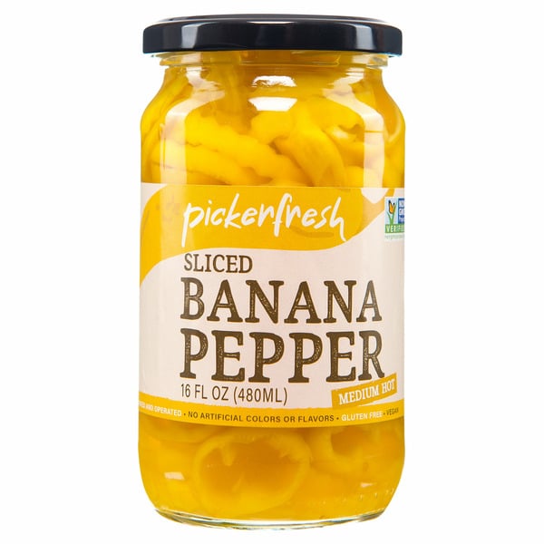 Pickled Goods & Olives Pickerfresh Medium Hot Sliced Banana Pepper hero