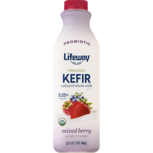 Yogurt Lifeway Kefir, Organic, Mixed Berry hero