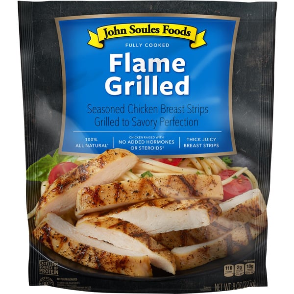 Prepared Meals John Soules Foods Flame Grilled Chicken, Refrigerated hero