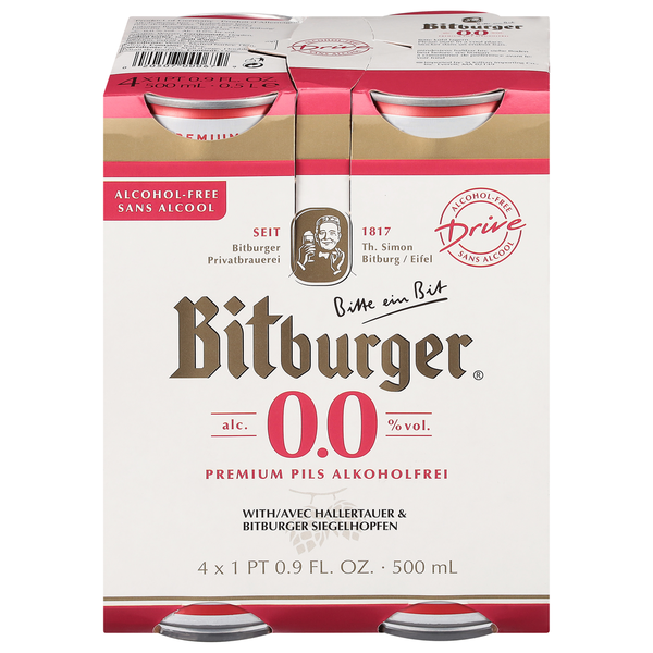 Bitburger Alkoholfrei, Premium Pils, Alcohol-Free hero